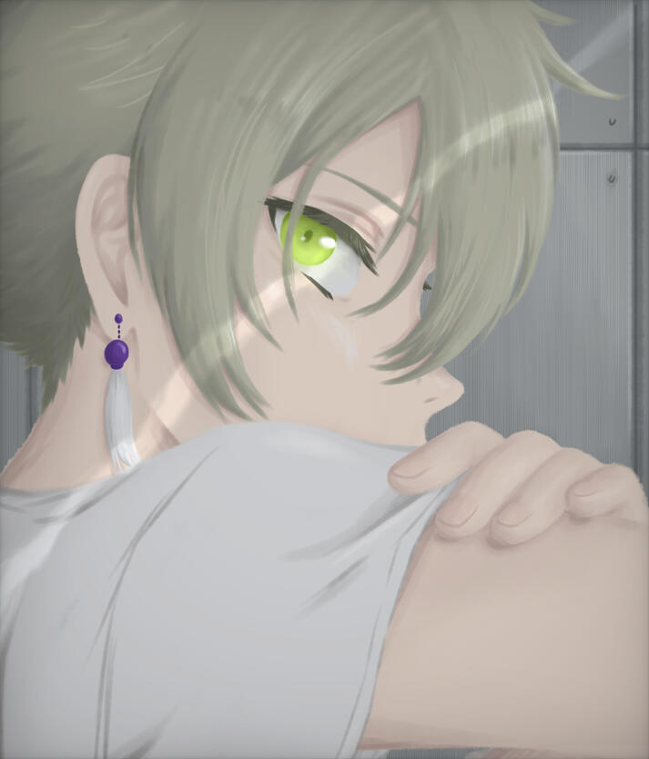 Fanart of Elan from Mobile Suit Gundam: The Witch from Mercury. Done digitally. (2022) Fanart of Elan from Mobile Suit Gundam: The Witch from Mercury. Done digitally. (2022)