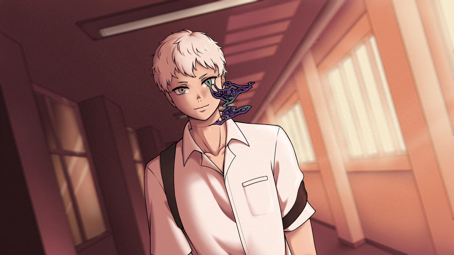 Fanart / screenshot redraw of "Hikaru" from ep.11 of The Summer Hikaru DIed. Done digitally for the TSHD Facsimile zine. (2026) Fanart / screenshot redraw of "Hikaru" from ep.11 of The Summer Hikaru DIed. Done digitally for the TSHD Facsimile zine. (2026)